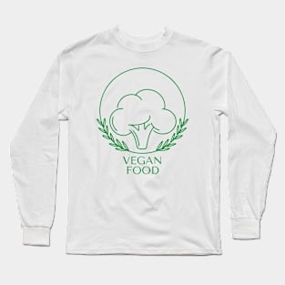 Vegan Food Long Sleeve T-Shirt